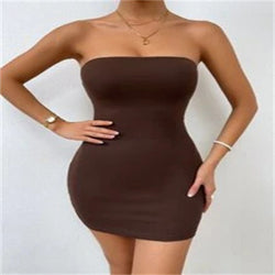 Sexy Rippstrick-Minikleid – Frühling & Sommer