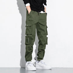 Autumn And Winter M-8 Xl Overalls Men's Loose-Fitting Pants