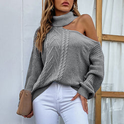 Neuer Damen Pullover mit Polokragen – Locker & Stylisch