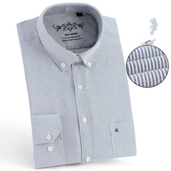 Pure Color Casual Non-Iron Cotton Shirt