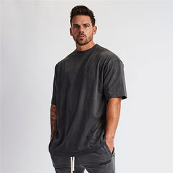 Hip hop style short sleeves in Europe and America