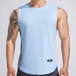 Summer New Fitness Vest Men's Top