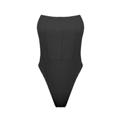 Basic Strapless Tube Top Jumpsuit Women