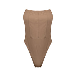 Basic Strapless Tube Top Jumpsuit Women