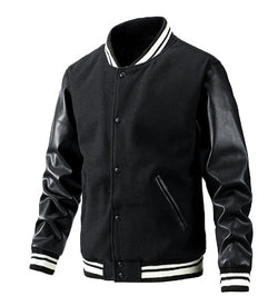 Men's Colorblock Coat Spring And Autumn New Style