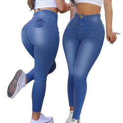High Waist Skinny Jeans – Figurbetonte Damenjeans