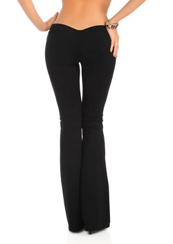 Low Waist Flare Jeans – Sexy Streetwear Hose mit weitem Bein