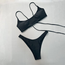 Push-Up Bikini Damen – Sexy High-Waist Bikini-Set mit Bügel