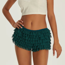 Rüschen-Boxershorts mit Schleife
