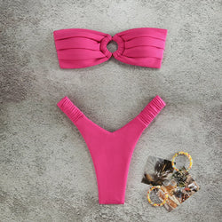 Micro Push-Up Bikini – Sexy Brazilian Style für Strand & Pool