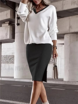 Owner Girl Zweiteiler Damen – Herbst Hoodie & Figurbetonter Minirock