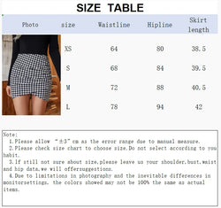Kariertes Minirock Damen – Figurbetonter A-Linien-Rock im modernen Slim-Fit Look | Sommer & Streetwear Style