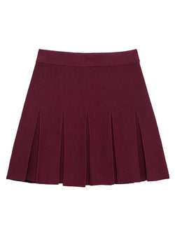 Strick Zweiteiler Damen – Eleganter Cardigan mit Knöpfen & Minirock