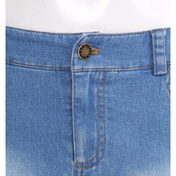 Jeans-Minirock – Figurbetonter Denim-Rock mit Taschen & Zipper