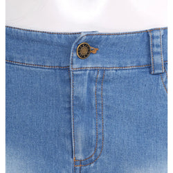Jeans-Minirock – Figurbetonter Denim-Rock mit Taschen & Zipper