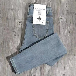 High Waist Slim Fit Jeans – Elastische Bleistifthose für Damen