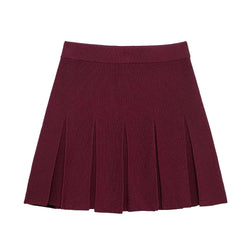 Strick Zweiteiler Damen – Eleganter Cardigan mit Knöpfen & Minirock