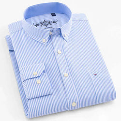 Pure Color Casual Non-Iron Cotton Shirt