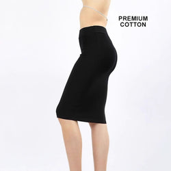 Eleganter Bleistiftrock mit hoher Taille