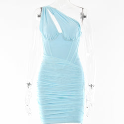 Falten-Minikleid – Elegantes Sommerkleid für Partys & Events