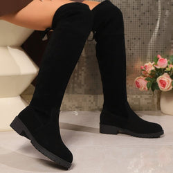Damen High Platform Overknee-Stiefel – Stylisch, Modern &amp; Selbstbewusst
