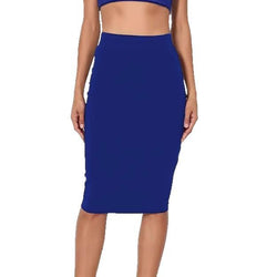 Eleganter Bleistiftrock mit hoher Taille